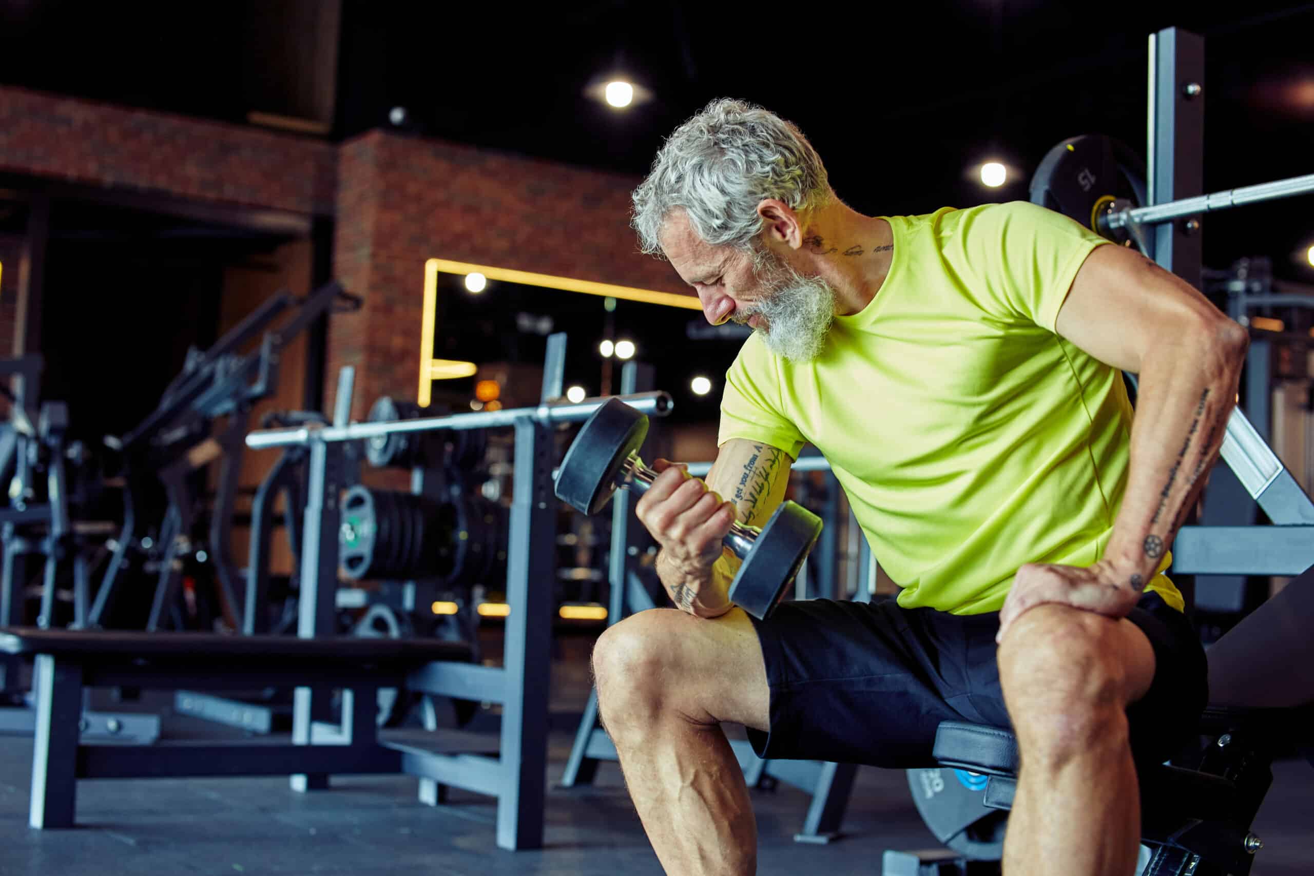 avere massa muscolare dopo i 50 anni