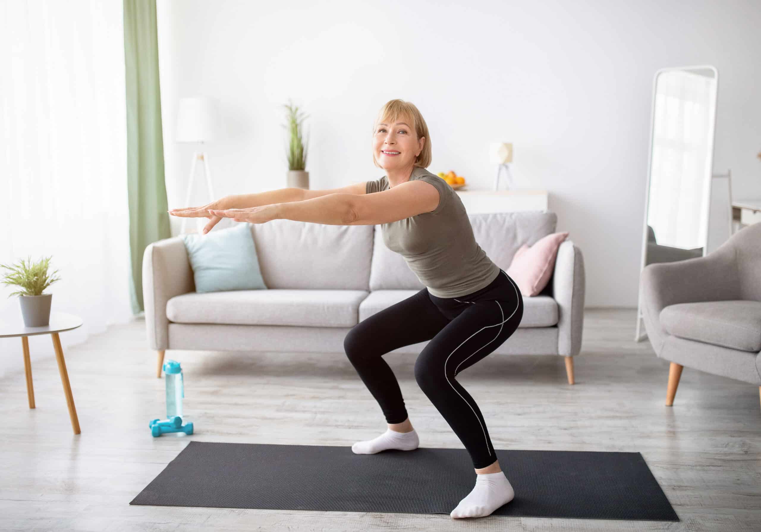Squat tra gli esercizi da fare dopo i 40 anni