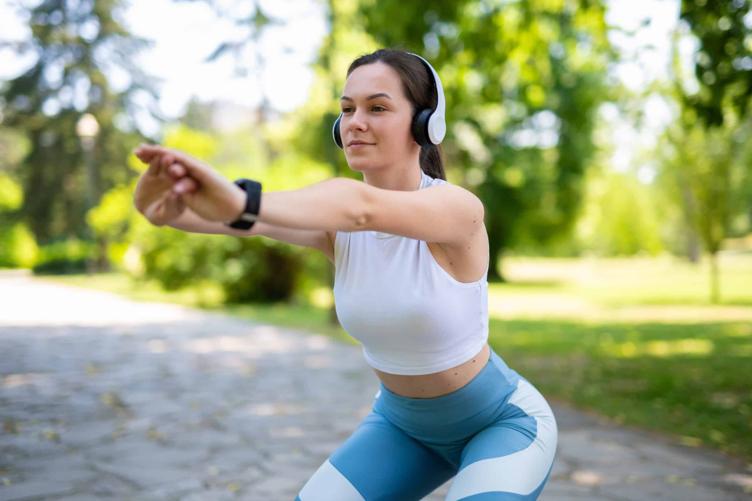 Squat per rafforzare le gambe